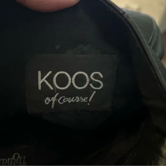 Tignanello Black leather Crossbody ..Koos of Course collaboration - Picture 4 of 4